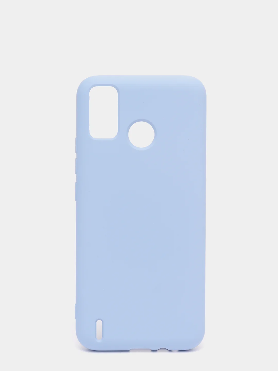 Лавандовый чехол с бархатом внутри TECNO Spark 6 GO