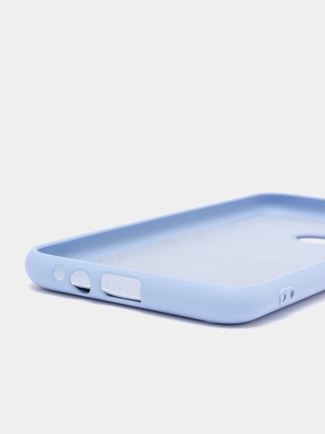 Лавандовый чехол с бархатом внутри TECNO Spark 6 GO