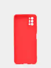 Красный чехол с защитой камеры и бархатом внутри TECNO POVA 2