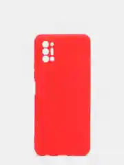 Красный чехол с защитой камеры и бархатом внутри TECNO POVA 2