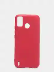 Бордовый чехол с бархатом внутри TECNO Spark 6 GO
