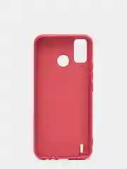 Бордовый чехол с бархатом внутри TECNO Spark 6 GO
