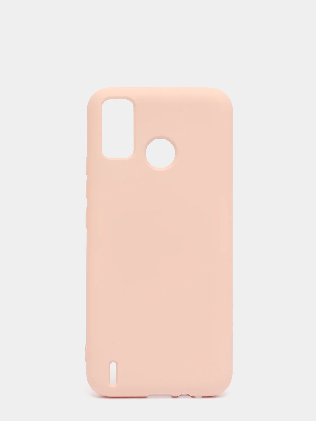 Розовый чехол с бархатом внутри TECNO Spark 6 GO