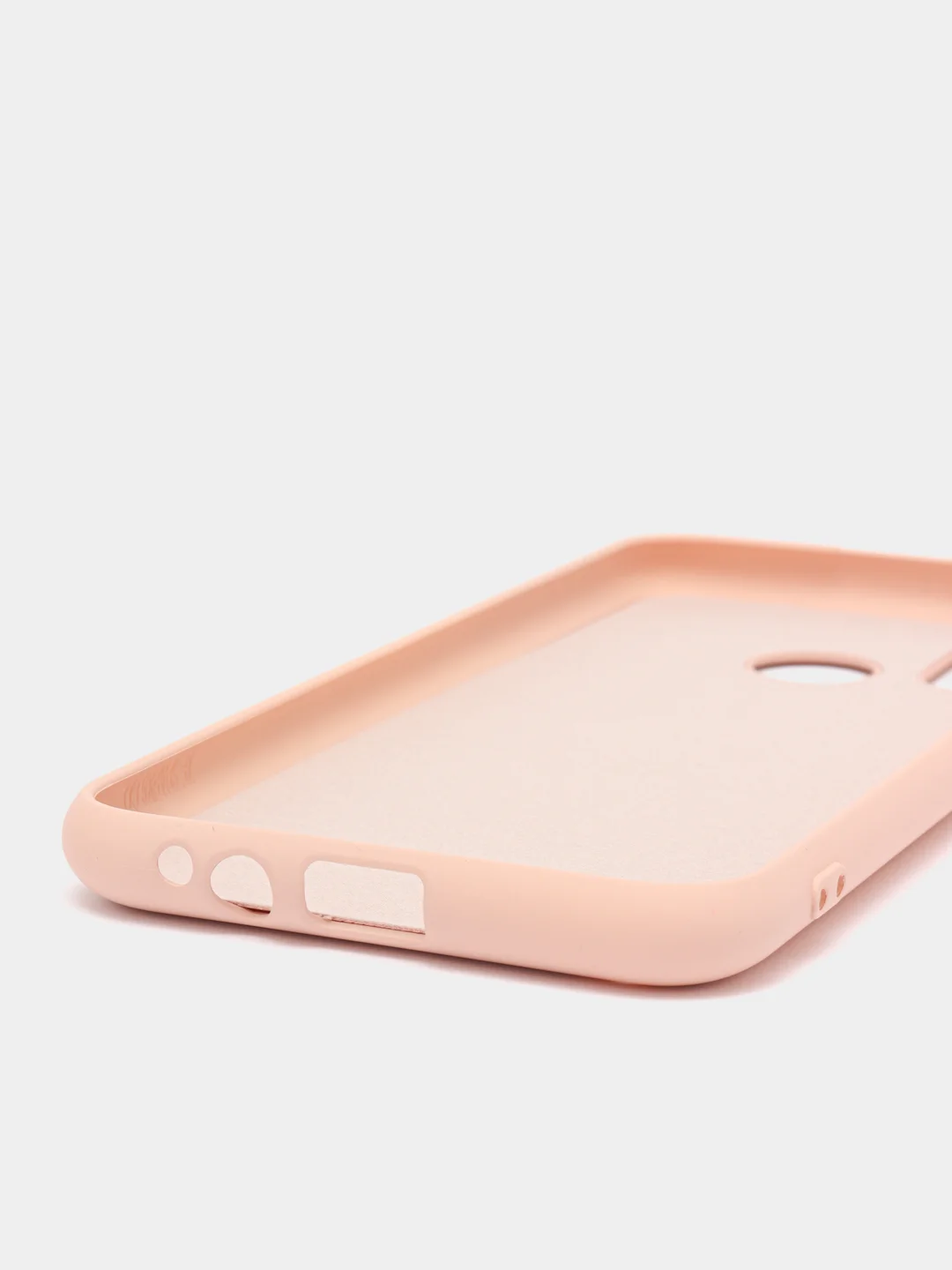 Розовый чехол с бархатом внутри TECNO Spark 6 GO