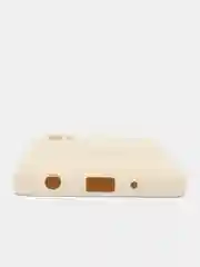 Бежевый чехол с защитой камеры и бархатом внутри TECNO POVA 2