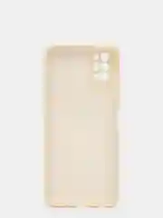 Бежевый чехол с защитой камеры и бархатом внутри TECNO POVA 2