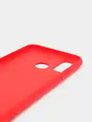 Коралловый чехол с бархатом внутри TECNO Spark 6 GO
