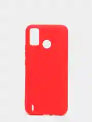 Коралловый чехол с бархатом внутри TECNO Spark 6 GO