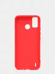 Коралловый чехол с бархатом внутри TECNO Spark 6 GO