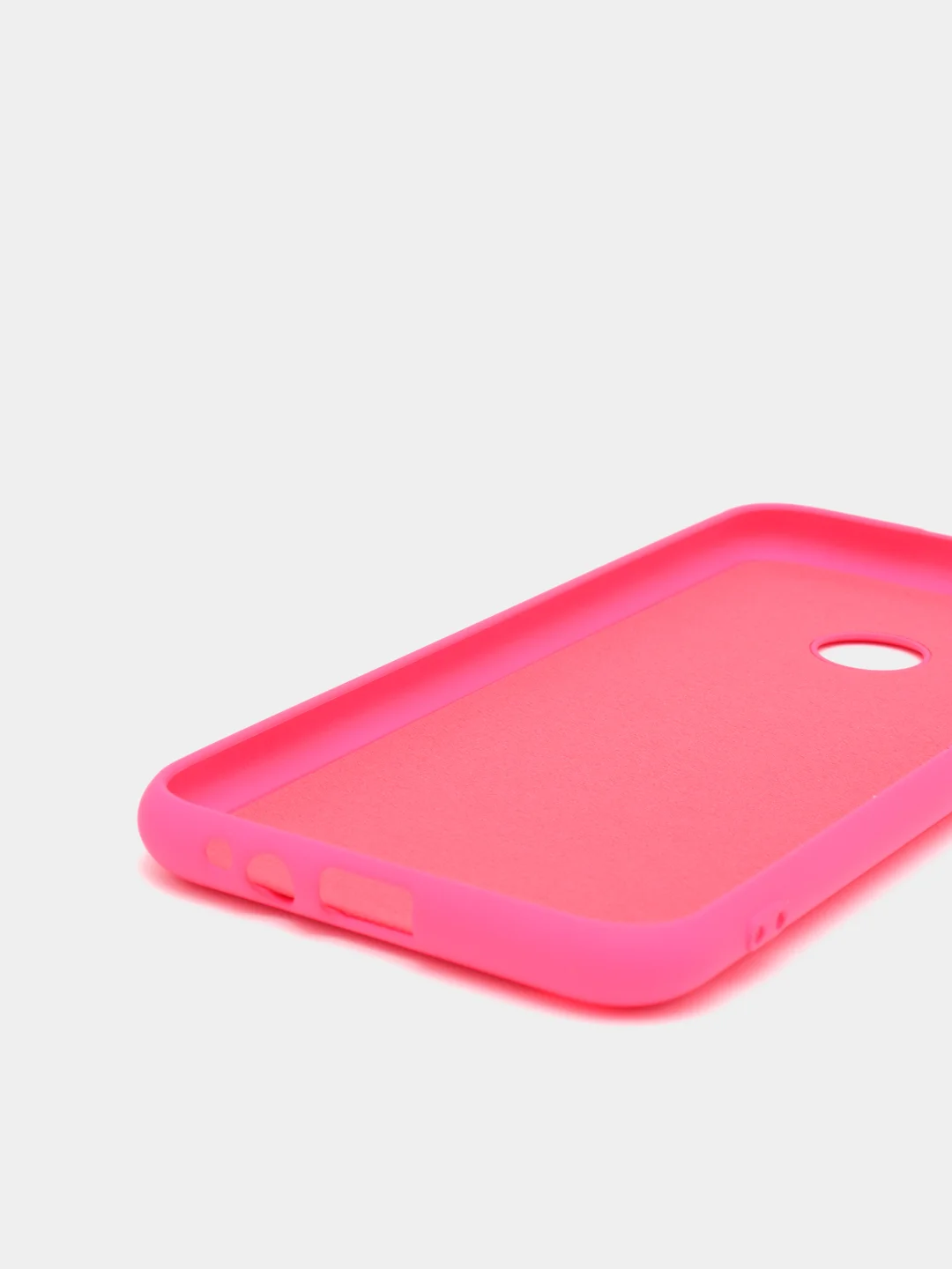 Фуксия чехол с бархатом внутри TECNO Spark 6 GO