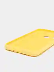 Желтый чехол с бархатом внутри TECNO Spark 6 GO