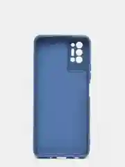 Темно-синий чехол с защитой камеры и бархатом внутри TECNO POVA 2