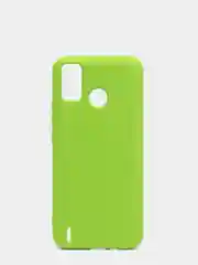 Салатовый чехол с бархатом внутри TECNO Spark 6 GO
