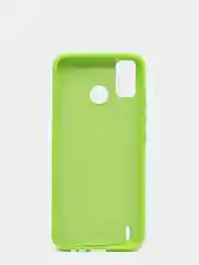 Салатовый чехол с бархатом внутри TECNO Spark 6 GO