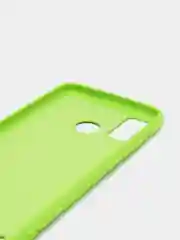 Салатовый чехол с бархатом внутри TECNO Spark 6 GO