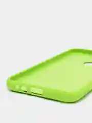 Салатовый чехол с бархатом внутри TECNO Spark 6 GO