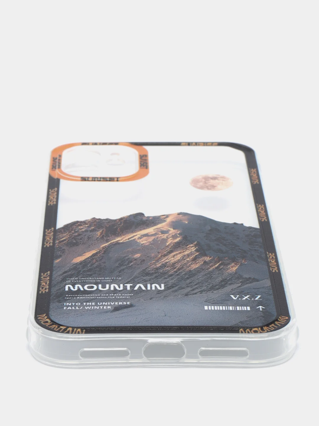 Оранжевый чехол на iPhone 11, 12, 13, XR, Pro Max, защита камеры