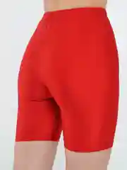 Красный велосипедки женские спортивные
