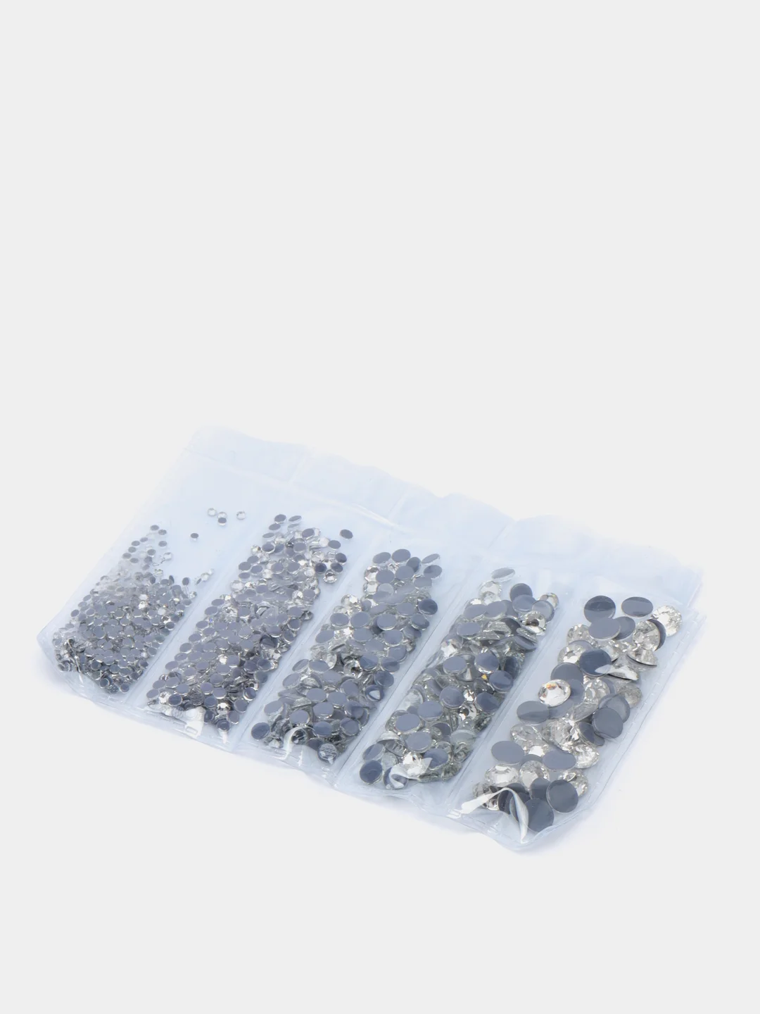 Стразы горячей фиксации Crystal AB (Кристалл АБ), белые