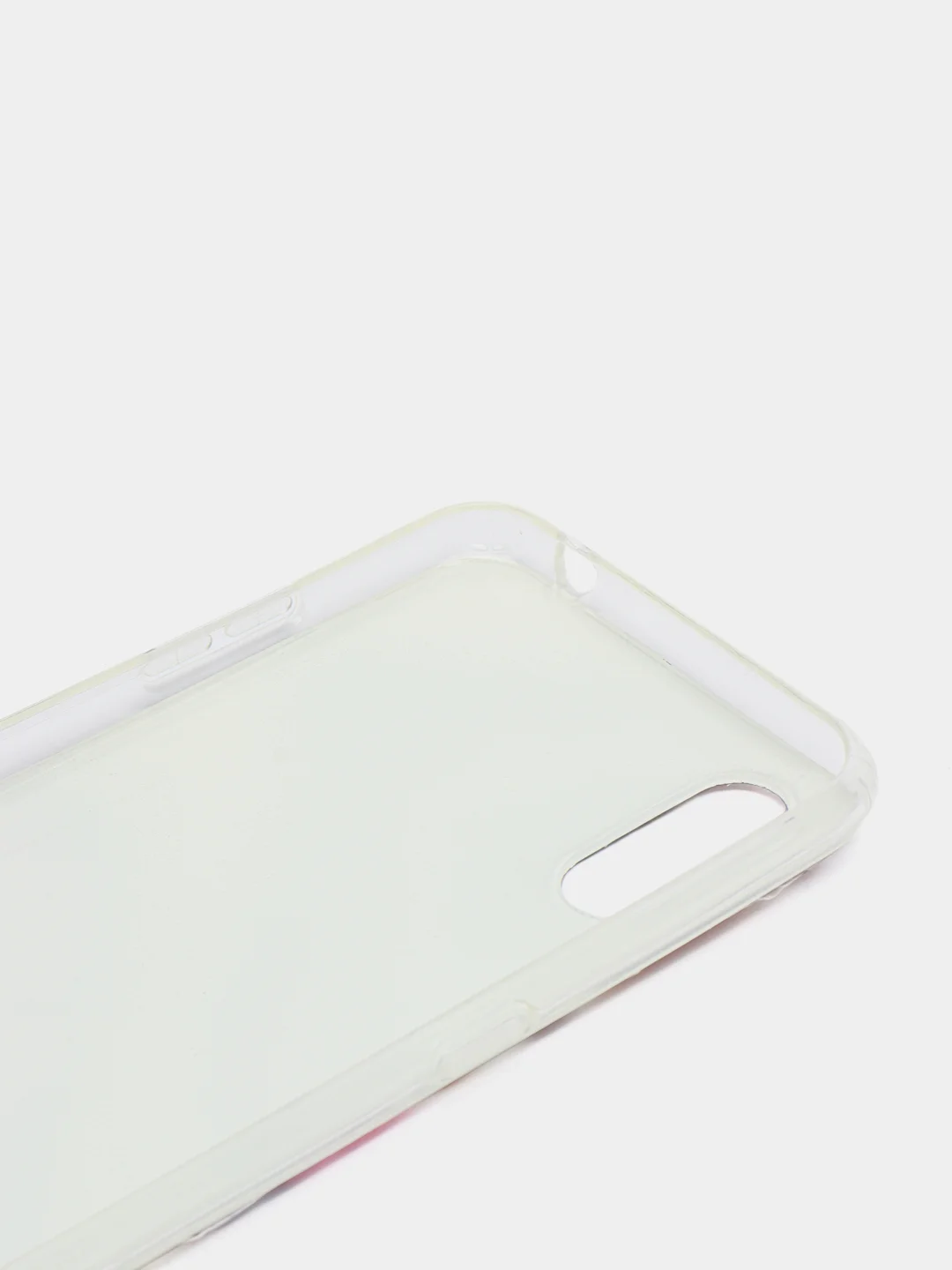 Коралловый меланж чехол Samsung Galaxy A01 / M01, Галакси А01 / М01, силиконовый, с мраморным рисунком