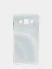 Синий чехол Samsung Galaxy A3 2015 / SM-A300F, Галакси А3 2015 силиконовый с мраморным рисунком