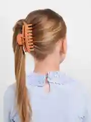 Медный крабик для волос, каучук
