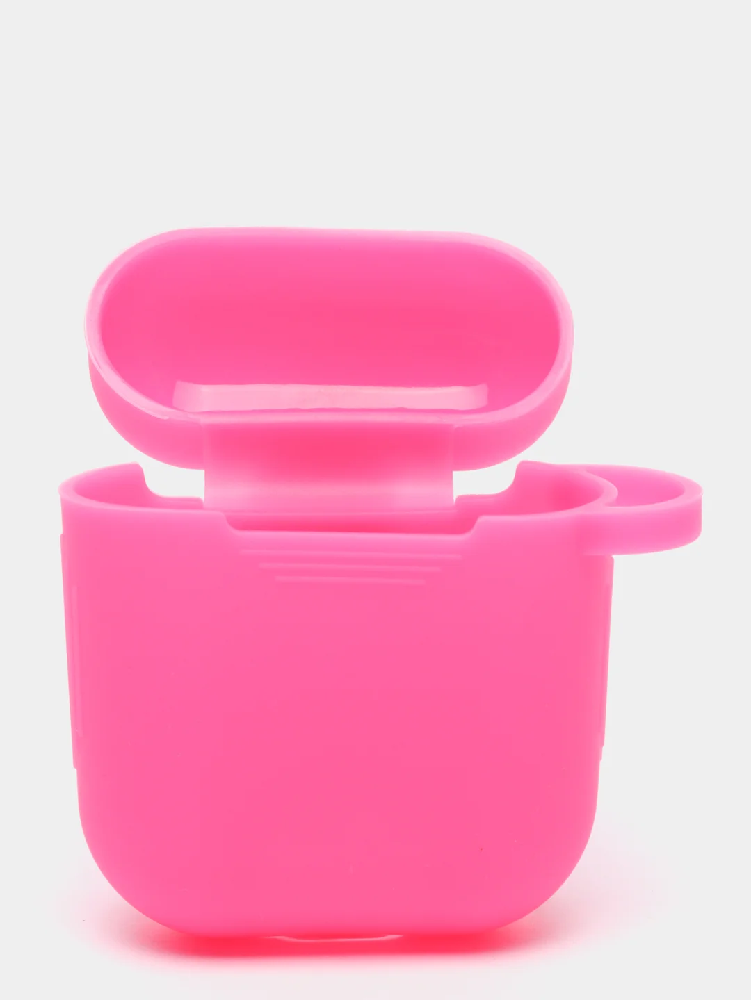 Фуксия силиконовый чехол для наушников AirPods 1 / 2 / TWS i9s i10 i11 i12 i13 i14 i15 i100