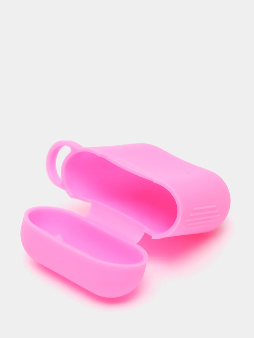 Розовый силиконовый чехол для наушников AirPods 1 / 2 / TWS i9s i10 i11 i12 i13 i14 i15 i100