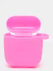 Розовый силиконовый чехол для наушников AirPods 1 / 2 / TWS i9s i10 i11 i12 i13 i14 i15 i100