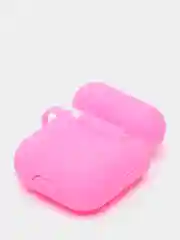 Розовый силиконовый чехол для наушников AirPods 1 / 2 / TWS i9s i10 i11 i12 i13 i14 i15 i100