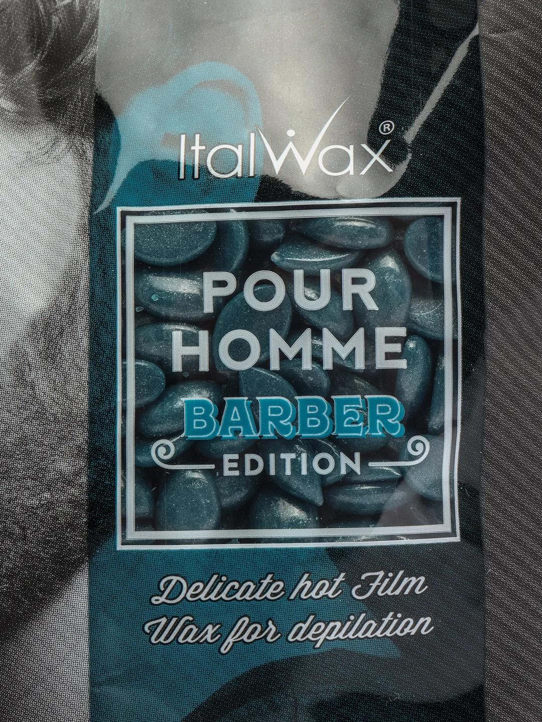 Полимерный воск для депиляции Italwax Pour Homme Barber, 500 г