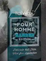 Полимерный воск для депиляции Italwax Pour Homme Barber, 500 г