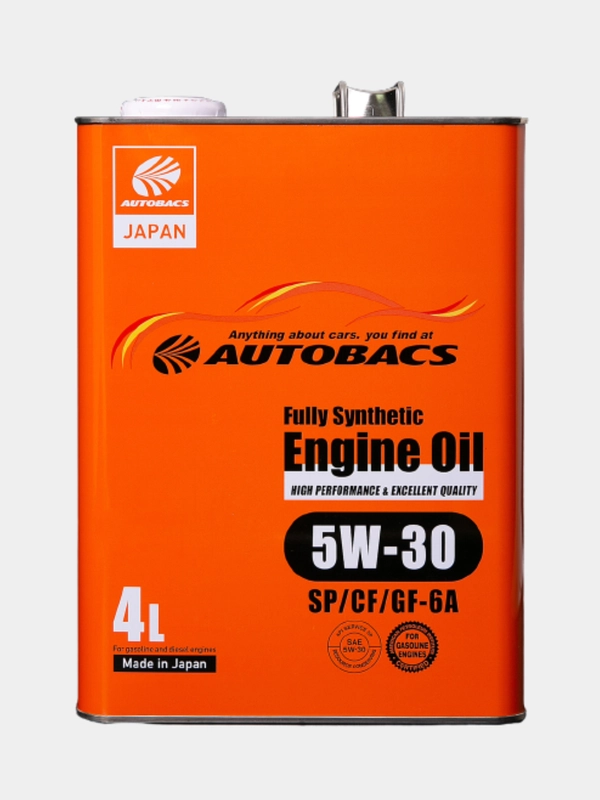 Синтетическое моторное масло AUTOBACS Engine, 5W-30, 1/4 л