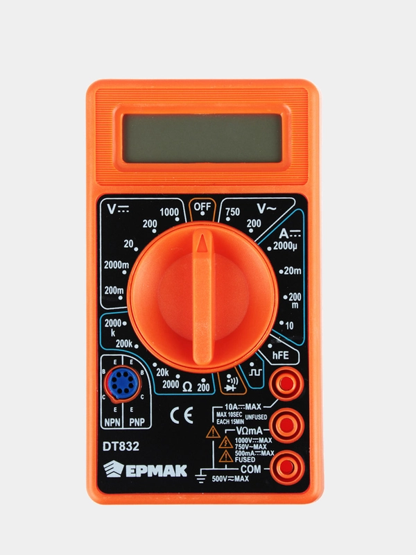 Мультиметр цифровой "Ермак" DT-832