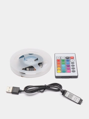 Светодиодная лента RGB /USB и Bluetooth со светомузыкой