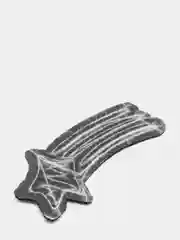 Тканевая термонаклейка с пайетками, 6,5 х 3,5 см