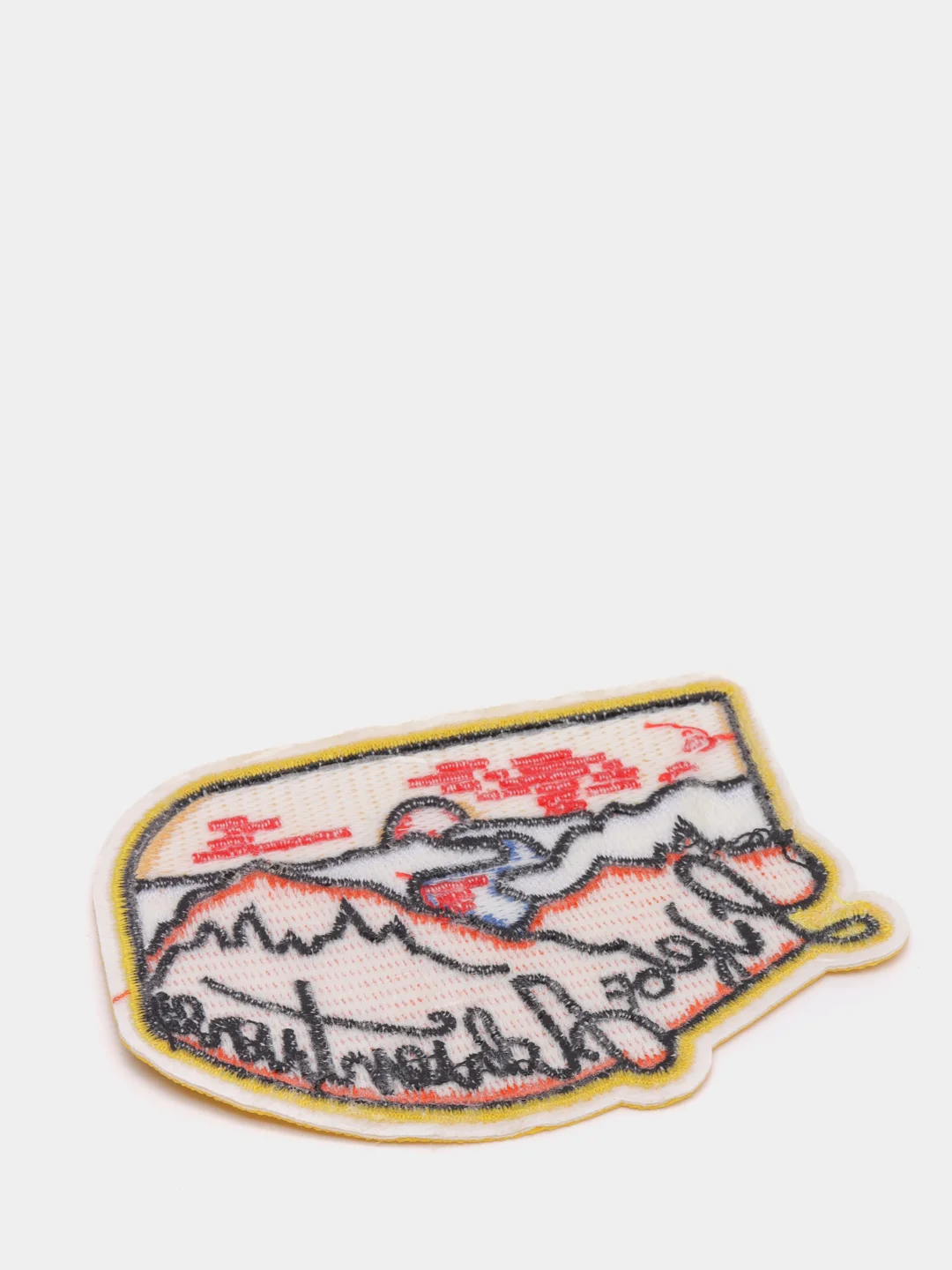 Оранжевый термонашивки Adventure