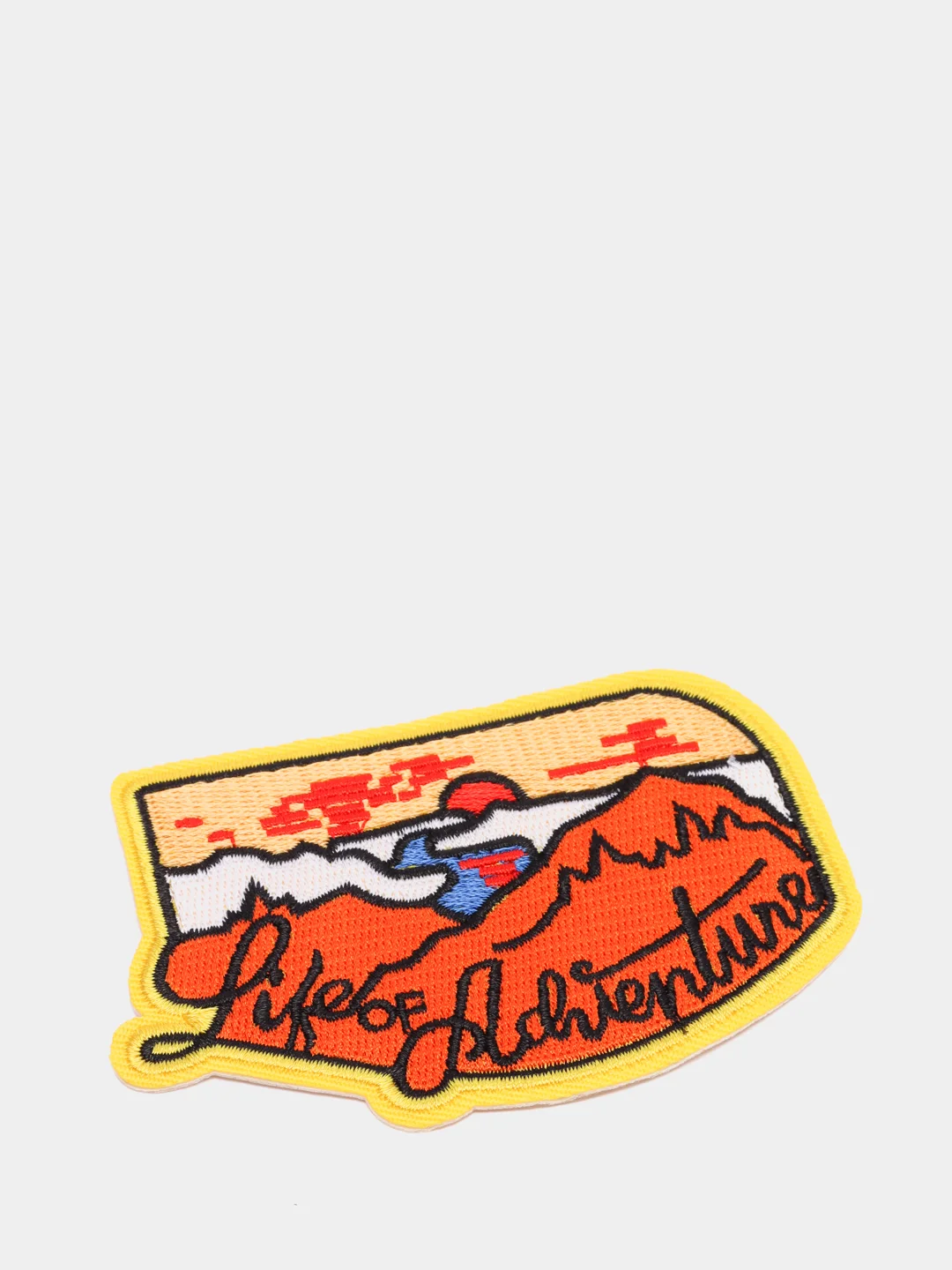 Оранжевый термонашивки Adventure