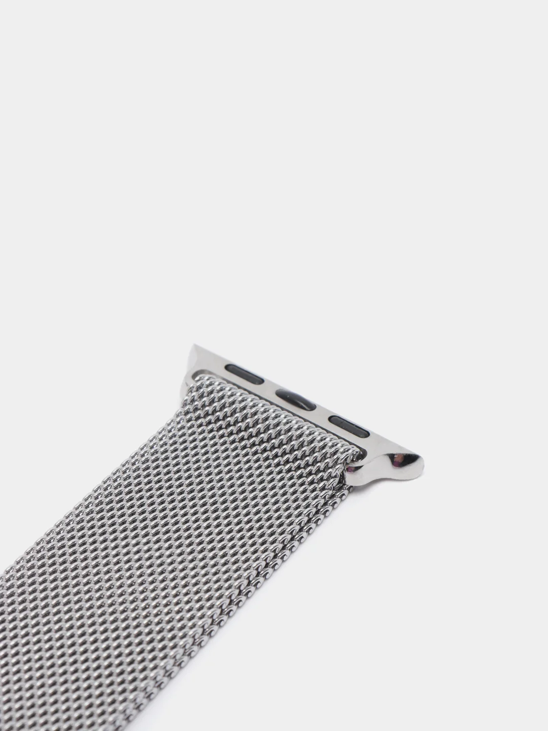Серебряный ремешок для Apple Watch, "Миланская петля"