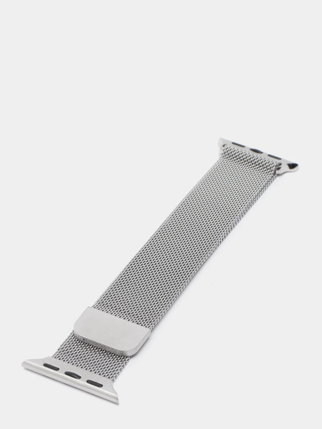 Серебряный ремешок для Apple Watch, "Миланская петля"