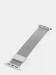 Серебряный ремешок для Apple Watch, "Миланская петля"