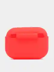 Красный силиконовый чехол для наушников AirPods Pro