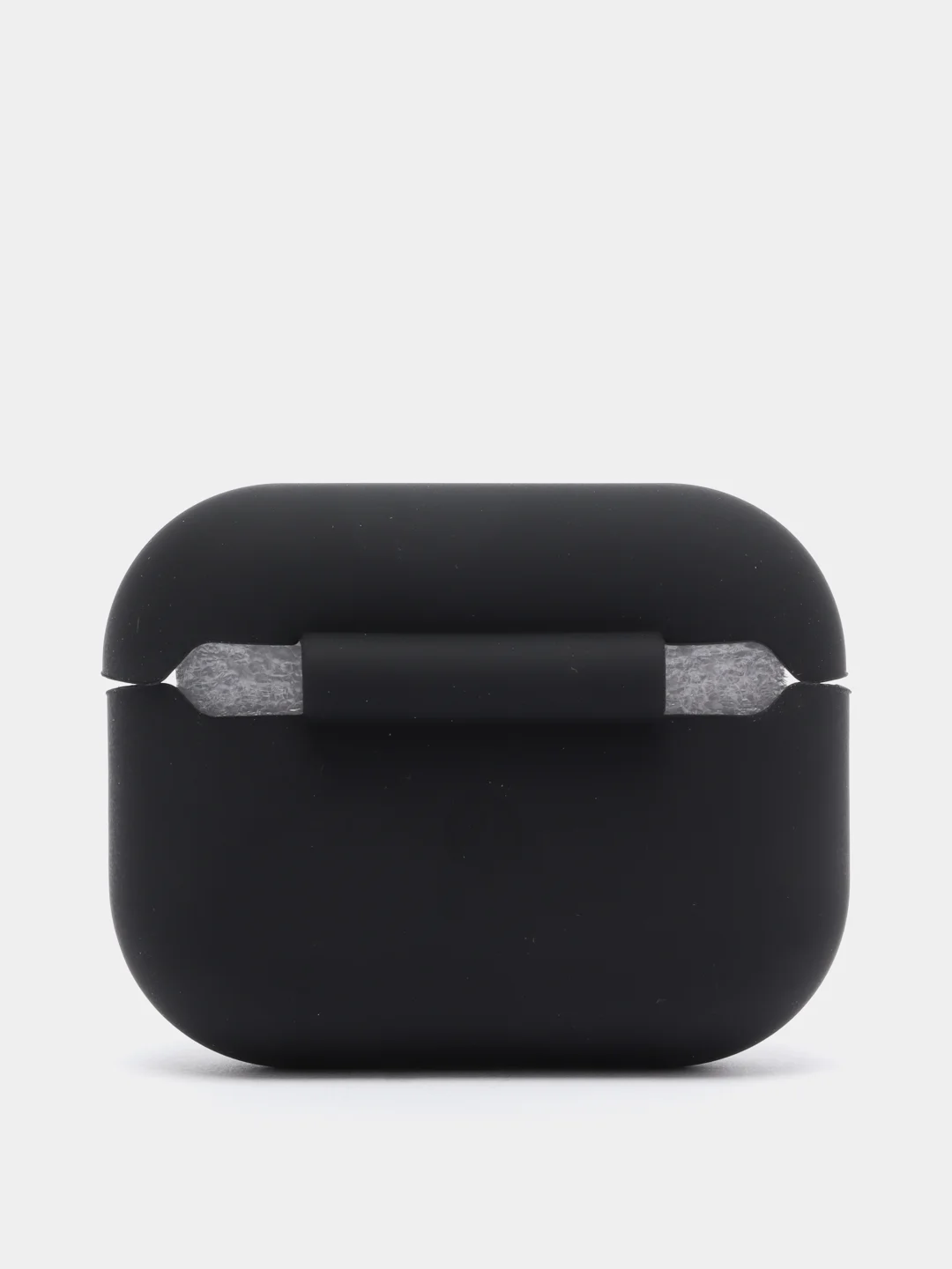 Черный силиконовый чехол для наушников AirPods Pro