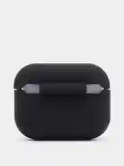 Черный силиконовый чехол для наушников AirPods Pro