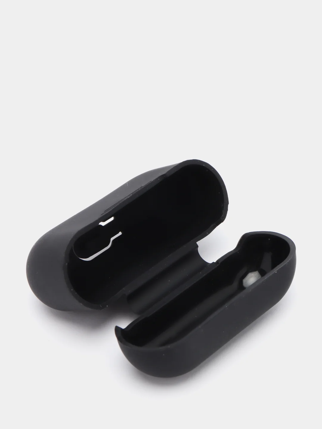 Черный силиконовый чехол для наушников AirPods Pro