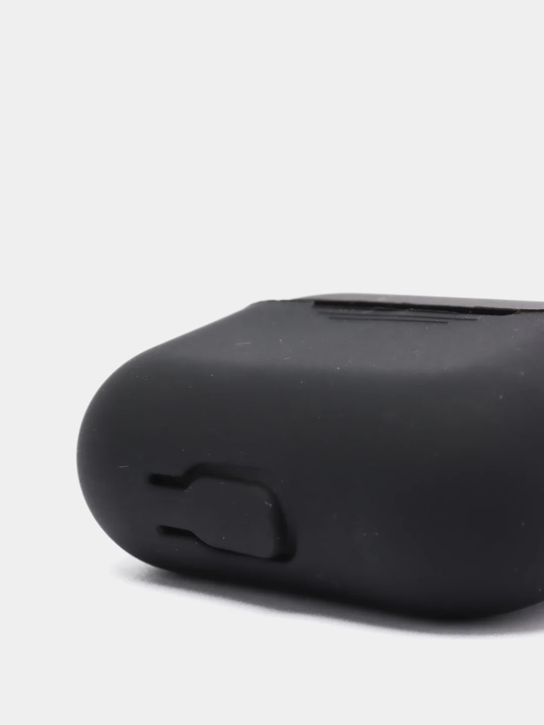 Черный силиконовый чехол для наушников AirPods Pro