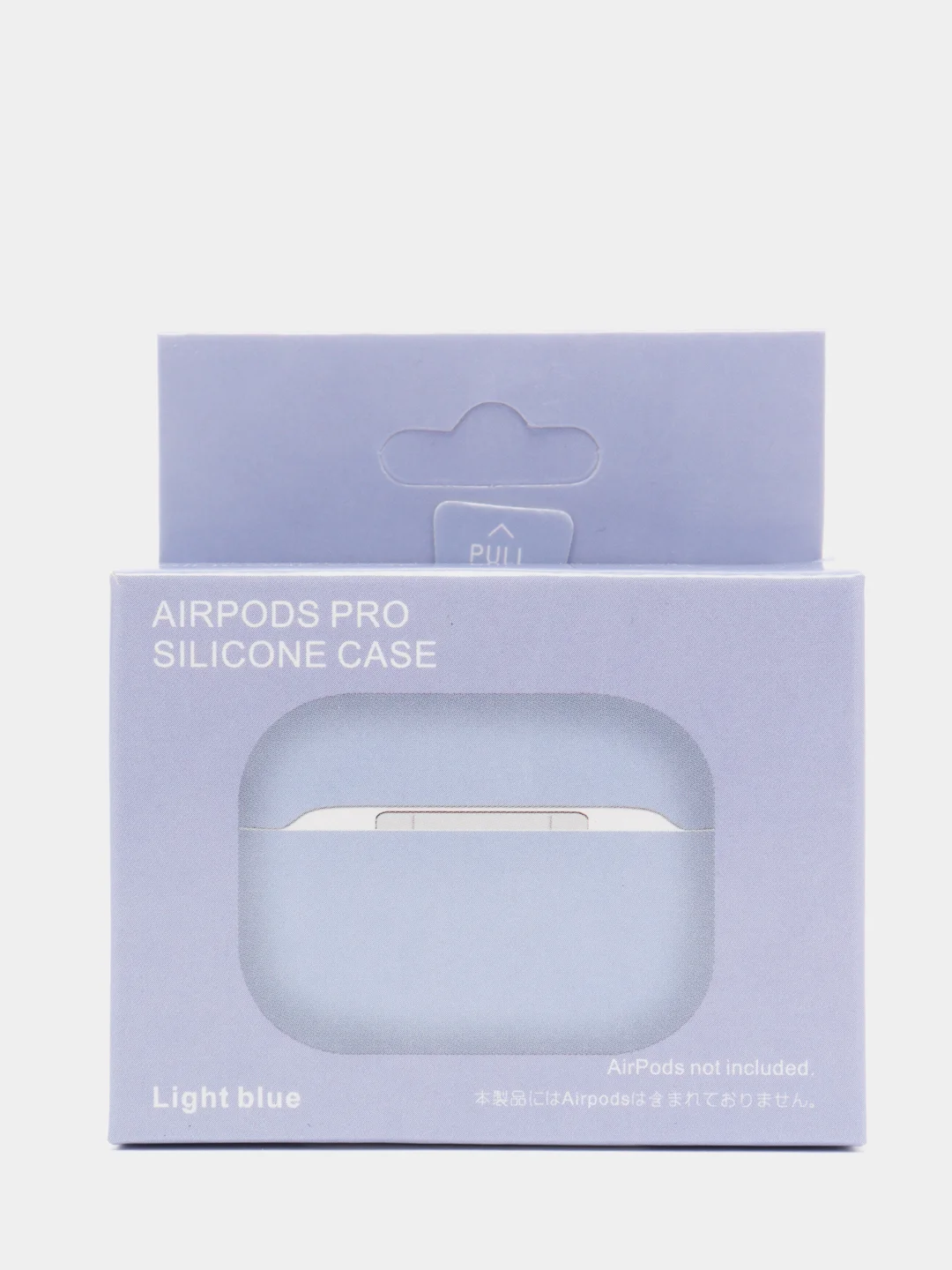 Небесно-голубой силиконовый чехол для наушников AirPods Pro