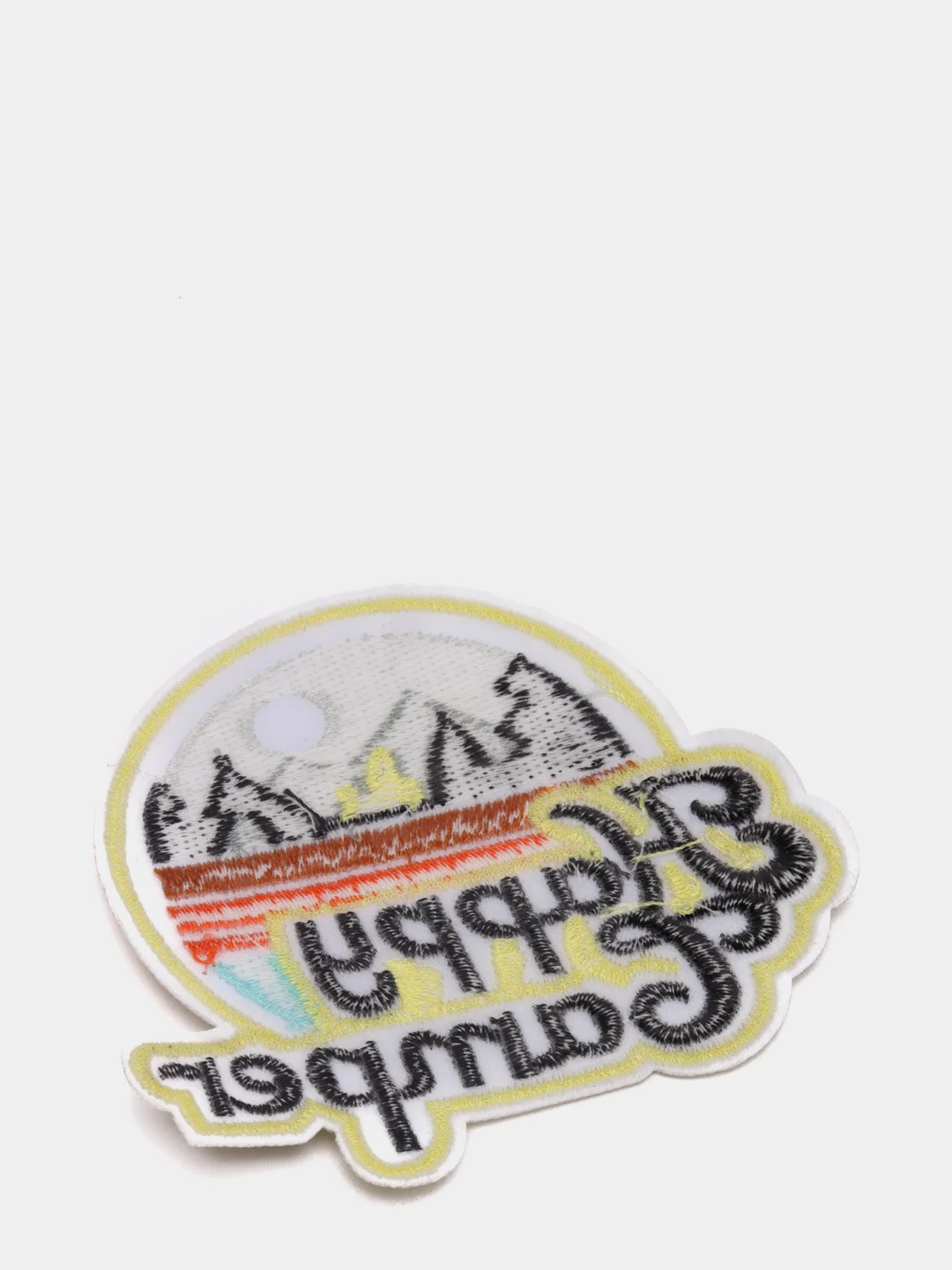 Желтый термонашивки Adventure