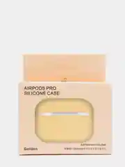 Лимонный силиконовый чехол для наушников AirPods Pro