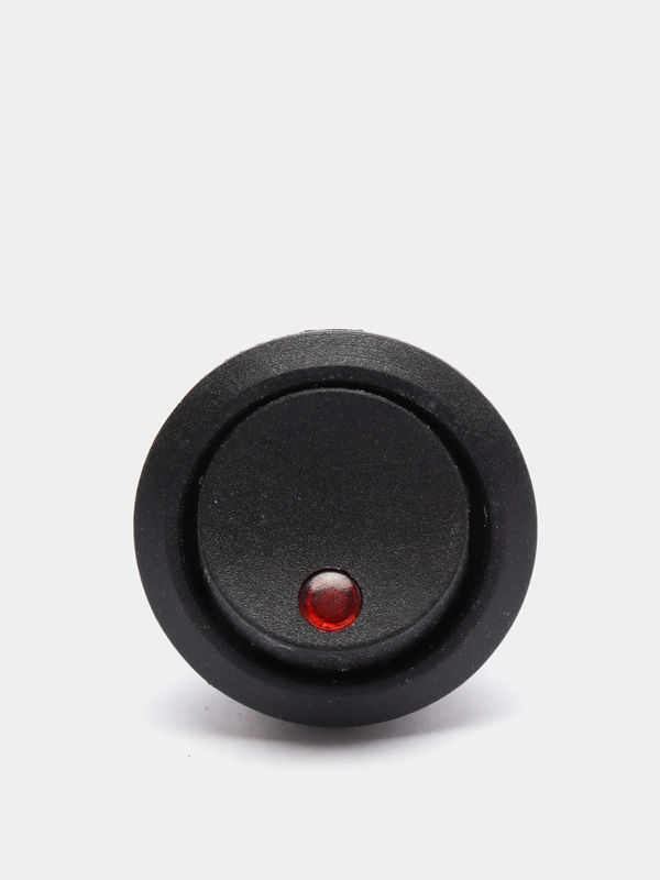 Переключатель IRS-101E-8C/D on-off, черный, (6A 250VAC)